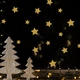 Наклейки на натяжной потолок «Новогодние золотые звездочки» ТМ Designstickers (50613892) - изображение 2