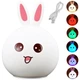 Дитячий Cіліконовий Нічник Світильник Лампа Кролик KS602 Rabbit Lamp - зображення 6