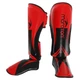 Защита голени и стопы для единоборств Maraton Fight Gear 9321 размер S Red-Black - изображение 8