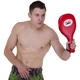 Ракетка для тхэквондо одинарная кожаная Zelart Pro-Box 0590 Red - изображение 9
