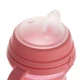Кружка тренировочная с силиконовым носиком FirstCup 250 мл Canpol babies Розовая (5901691870079) - изображение 3