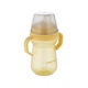 Кружка тренировочная с силиконовым носиком FirstCup 250 мл Canpol babies Желтая (5901691870086) - изображение 1