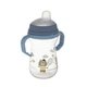 Кружка тренувальна з силіконовим носиком FirstCup 250 мл BONJOUR PARIS Canpol babies Блакитна (5901691869998) - зображення 2