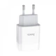 Мережевий зарядний пристрій Original Hoco C72A Glorious 1USB 2.1A White - зображення 2