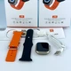 Смарт-годинник WUW J09 NFC Smart Watch 2 ремінця в комплекті Black/Orange - изображение 3