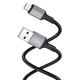 Кабель BOROFONE BX83 USB - Micro USB (2.4A) (1M) Чорний - зображення 3