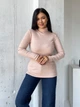 Водолазка женская ангоровая Femme 5XL-7XL (58-62) пудра - изображение 7