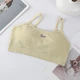 Жіночий топ sweet топік в рубчик бюстгальтер бралет ліф Honey Fashion Accessories One Size (S/M) жовтий (2-31) - зображення 1