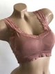 Женский топ с кружевом топик бюстгальтер бралетт лиф Honey Fashion Accessories One Size (S/M) карамель (2-32) - изображение 2