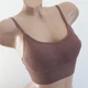 Жіночий топ в рубчик топік бюстгальтер бралет ліф Honey Fashion Accessories One Size (XS/S) коричневий (2-36) - зображення 2