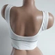 Жіночий топ в рубчик топік бюстгальтер бралет ліф Honey Fashion Accessories XS/S/M (One Size) білий (2-104) - зображення 2
