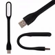 Портативний, гнучкий USB ліхтарик UKC підсвічування кількість світлодіодів - 6 шт чорний - зображення 4