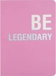 Записна книжка Axent Motivation Be legendary A5 у клітинку 80 аркушів (8700-6-A) (4063276183446) - зображення 1