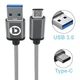 Кабель USB 3.0 - USB Type-C 3A 0.5 м Серый (DTC05M-G) - изображение 5