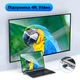 Магнітний адаптер Type-C PD 100W 90 градусів кутовий Чорно-сірий (MA904KGB) - зображення 4