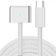 Кабель Type-C - MagSafe 3 140W/100W/65W 2 метри Білий (TCMS32M-W) - зображення 1