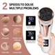 Электрическая пилка-пемза для пяток для педикюра Rechargeable Callus Remover MT-510 с LCD дисплеем - изображение 3
