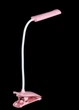 USB-лампа на прищепке сенсорная 18003 Розовая (Pink) (настольная лампа для школьника, маникюра, чтения, USB) - изображение 2