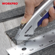Нож строительный с выдвижным трапециевидным лезвием WORKPRO W013010 - изображение 8