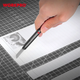 Ніж сегментний нержавіючий WORKPRO 9 мм WP212005 - зображення 4