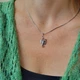 Серебряная подвеска кулон Скорпион без Камней серебро 925 черненное 80067ч 1.70г - изображение 2