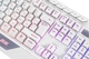 Клавіатура мембранна 2E GAMING KG315 110key, USB-A, EN/UA, RGB, білий - зображення 13