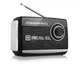 Портативный радиоприемник REAL-EL X-510 black Refurbished - изображение 1