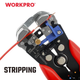 Съемник изоляции автоматический WORKPRO 3 в 1, 0,2-6 мм PRO WP291007 - изображение 3