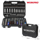 Набор ручного инструмента WORKPRO (172 предм.) кейс PRO WP202545 - изображение 3