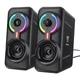 Акустика для ПК ONIKUMA RGB Backlight L6 5Wx2 с подсветкой - изображение 1