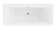 Ванна окремостояча MEXEN VOLTA 170x75 WHITE акрилова - зображення 5