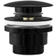 Донний клапан для раковини REA CLICK-CLACK BLACK GLOSSY універсальний * - изображение 1