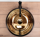 Умывальник Rea Luna black matt gold накладной REA-U3306 - изображение 4