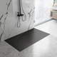 Душовий піддон REA BAZALT 80x100 LONG BLACK - изображение 3