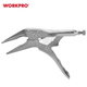 Кліщі затискні прямі (довгий нос) WORKPRO 250 мм WP231040 - зображення 2