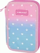 Пенал подвійний AC2 Pastel love 21x14.5x4см рожевий Head - изображение 1