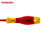 Отвертка диэлектрическая крестовая WORKPRO PH0x60мм EN/IEC 60900 10000V PRO PLUS WP341007 - изображение 6