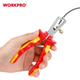 Клещи для снятия изоляции диэлектрические WORKPRO 160 мм EN/IEC 60900 10000V PRO PLUS WP342010 - изображение 6