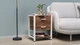 Тумба универсальная Ferrum-decor Вивьен 2/1 50x41x40 белый ДСП Дуб Таверна 16мм (XK00135) - изображение 2