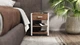 Тумба универсальная Ferrum-decor Вивьен 1/2 50x41x40 белый ДСП Дуб Таверна 16мм (XK00081) - изображение 3