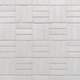 Мозаика из белого мрамора Thassos Tetris 217 - изображение 1