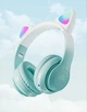Наушники с котячими ушками CAT STN-28 PRO (Mint-Blue) - изображение 5