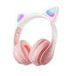 Наушники с котячими ушками CAT STN-28 PRO (White-Pink) - изображение 4