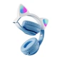 Наушники с котячими ушками CAT STN-28 PRO (White-Blue) - изображение 4