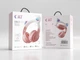 Наушники с котячими ушками CAT STN-28 PRO (White-Pink) - изображение 8