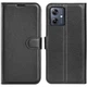 Классический чехол-книжка Deexe Book Type для Motorola Moto G54 / G54 Power - Black - изображение 1
