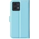 Классический чехол-книжка Deexe Book Type для Motorola Moto G84 - Blue - изображение 6