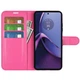 Чехол-книжка Deexe Book Type для Motorola Moto G84 - Rose - изображение 2