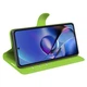 Классический чехол-книжка Deexe Book Type для Motorola Moto G54 / G54 Power - Green - изображение 3
