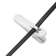 Клипса зажим для петличного микрофона, наушников, гарнитуры Alitek Clip Cord L White (48284) - изображение 3